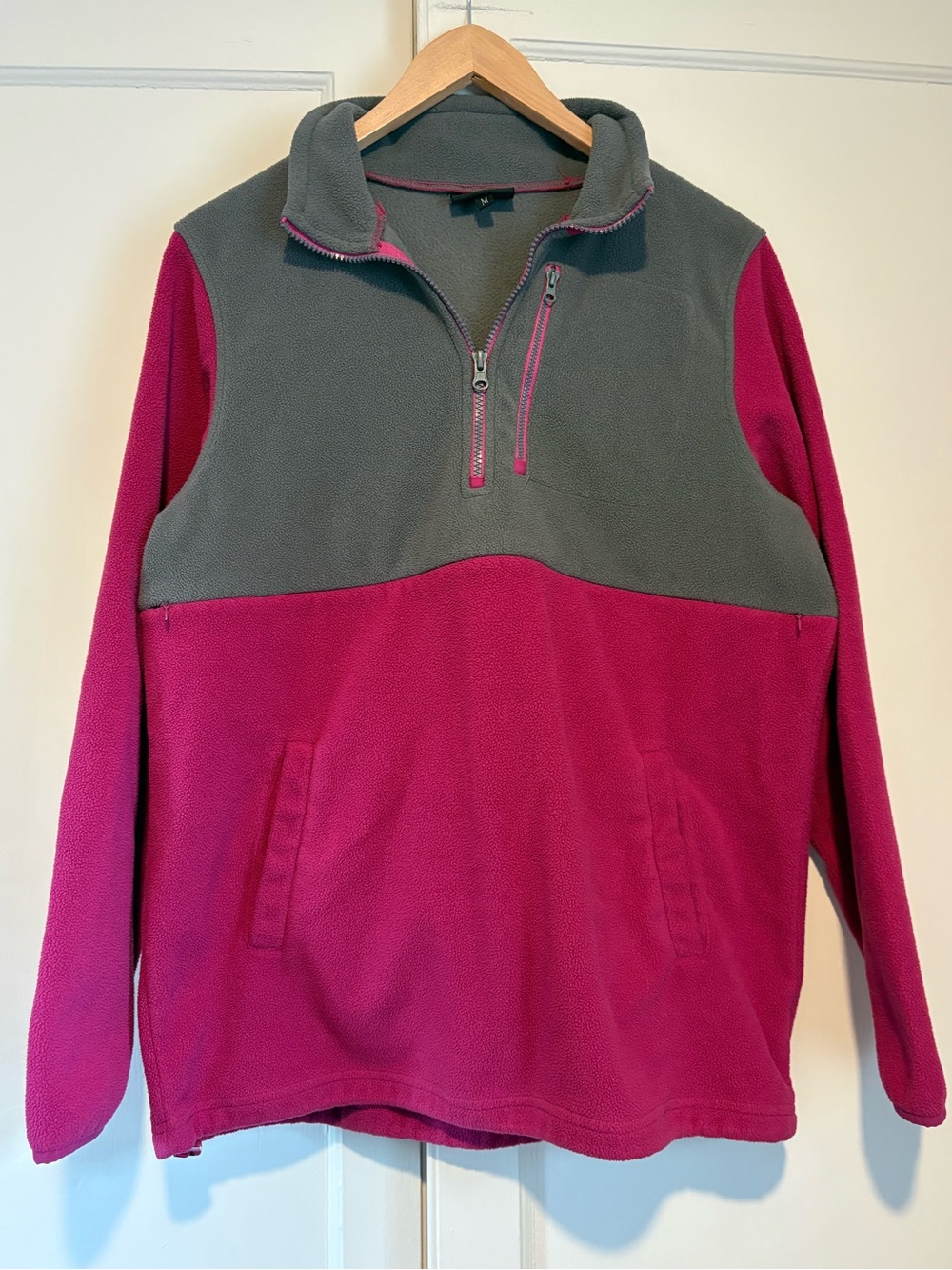 Nursing Queen Fleece Pullover with Zipper Nursing Access